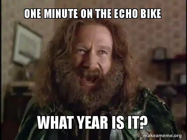 Rogue echo bike online apple watch