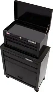 All black Craftsman 1000 toolcart